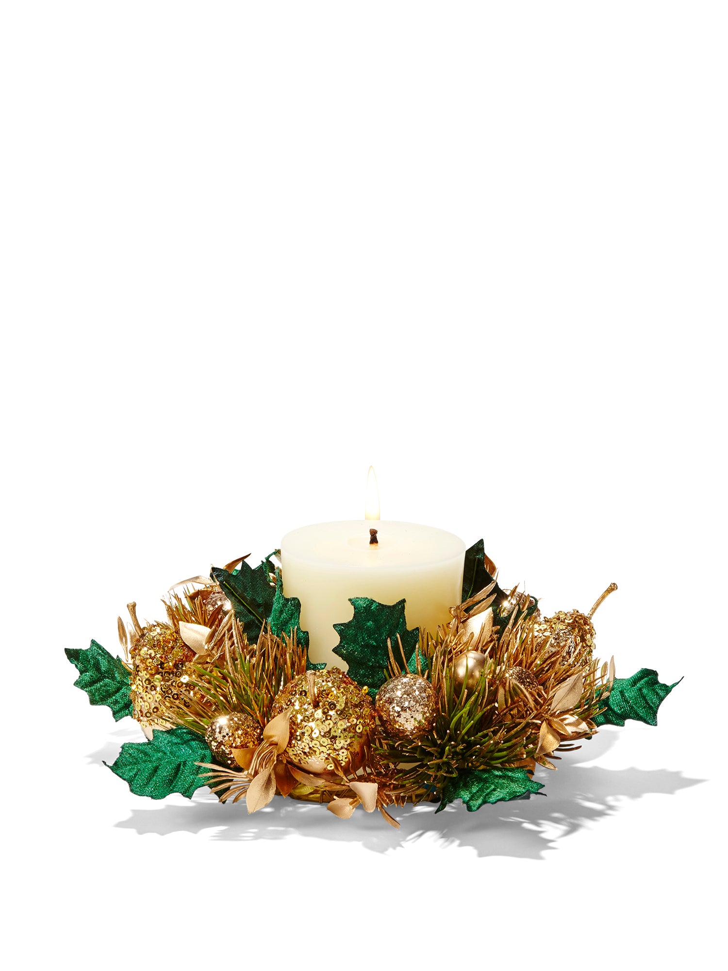 4 Pear Christmas Wreath - Elegant Holiday Door Decor for Festive Season - Perfect for Front Door, Mantel & Holiday Home Decor