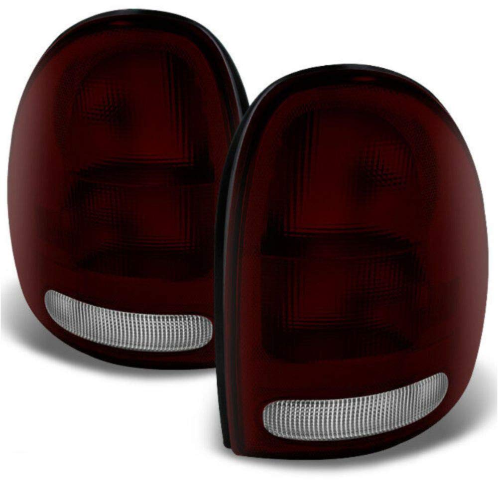 1996-2000 Dark Red Taillights Replacement - Compatible with [Car Model] - DOT Approved - Easy Installation - Perfect for Night Driving & Car Upgrades