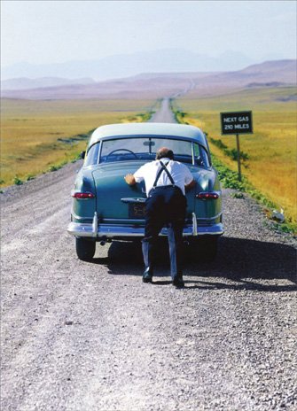 Funny Old Man Birthday Card for Dad - Hilarious Car Themed Greeting Card for Husband, Grandfather - Perfect for Retirement, Father's Day & Special Occasions