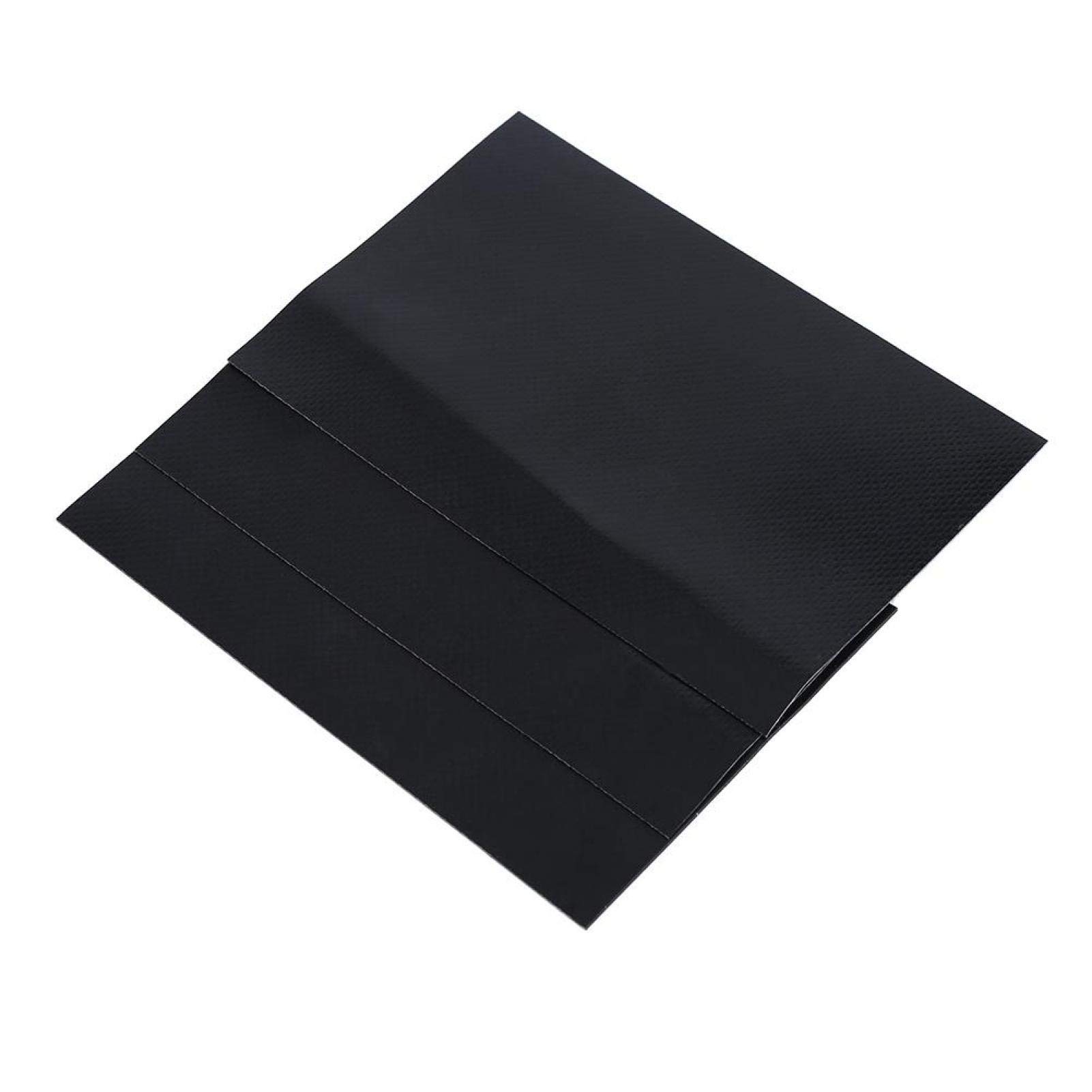 **PVC Inflatable Boat Repair Kit - 3pcs High-Quality PVC Repair Patches for Inflatable Rafts, Canoes & Kayaks (Black) - Perfect for Emergency Repairs on Water**