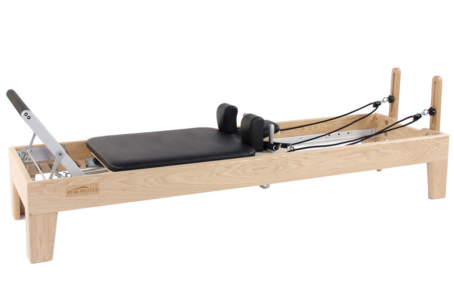 Merrithew Wood Max Reformer - Premium Pilates Reformer for Home & Studio Workouts - Perfect for Strength Training, Flexibility & Rehabilitation