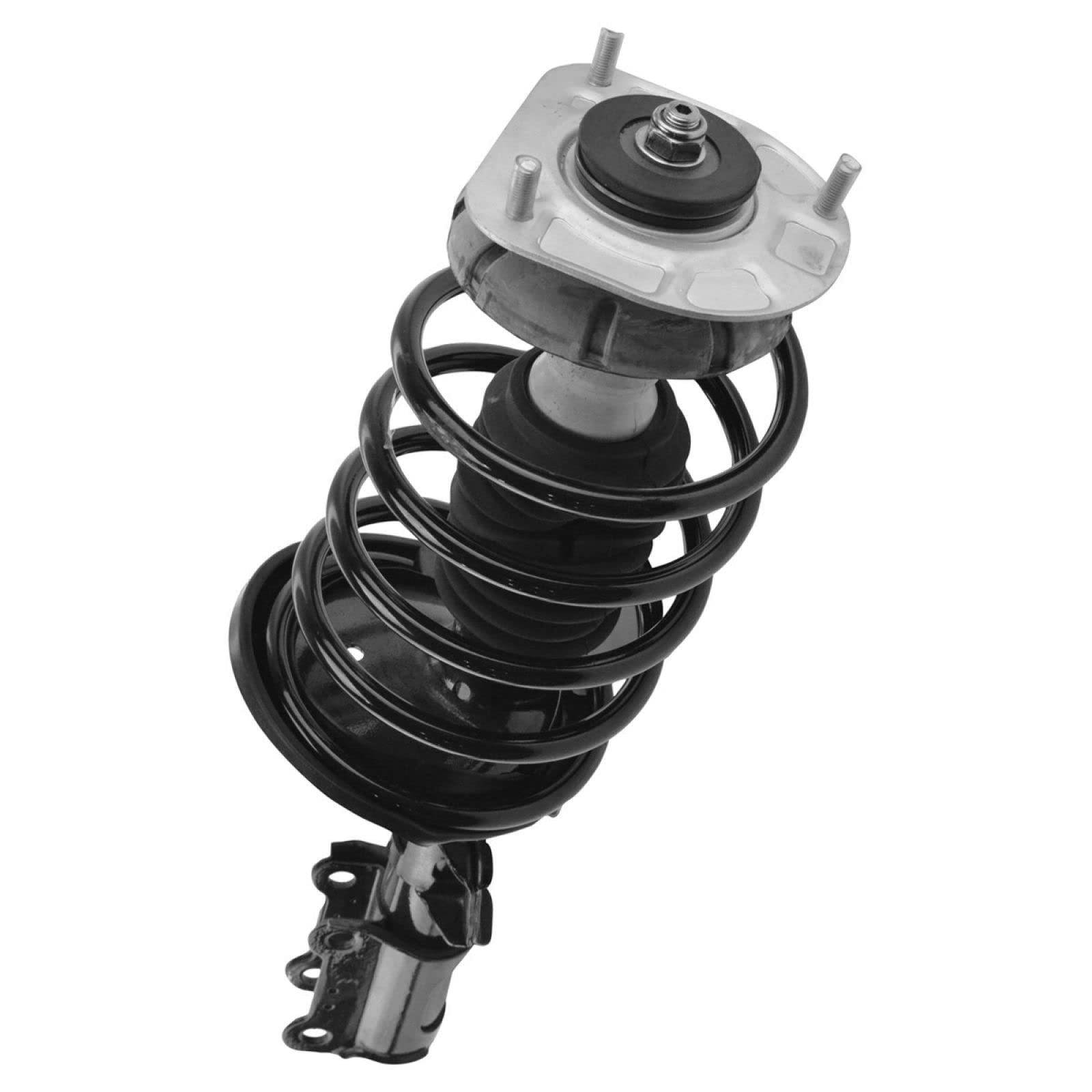 TRQ Front Suspension Kit - Complete Strut & Coil Spring Assembly with Sway Bar Stabilizer Link - Compatible with 2001-2009 Volvo S60, 1999-2006 S80, 2001-2007 V70 - Smooth Ride & Enhanced Handling for Daily Commute & Road Trips