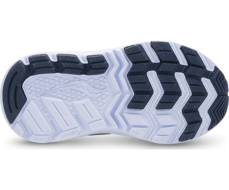 Saucony Ride 10 Toddler Sneakers - Blue/Navy - Medium Width A/C - Comfortable Running Shoes for Kids - Perfect for Playground, School & Daily Activities