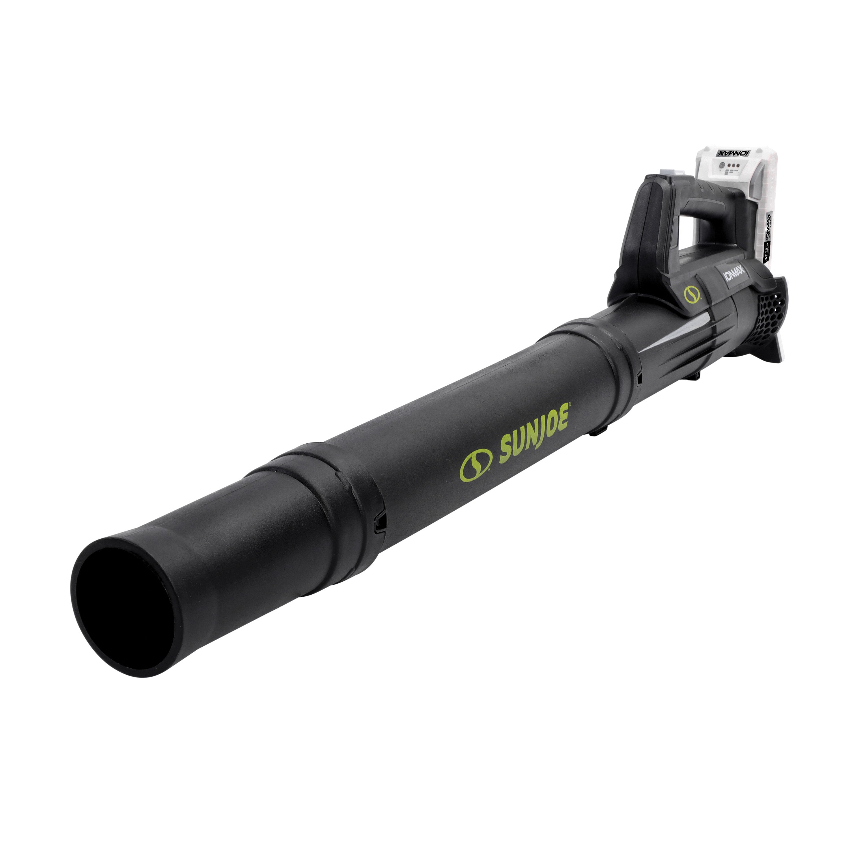 Sun Joe 24V TB LT 24 Volt Cordless Leaf Blower with 2.5Ah Battery & Charger | 100 MPH | 280 CFM | Powerful IONMAX Turbine Jet Blower Kit | Perfect for Yard Cleaning, Driveway Clearing & Outdoor Maintenance