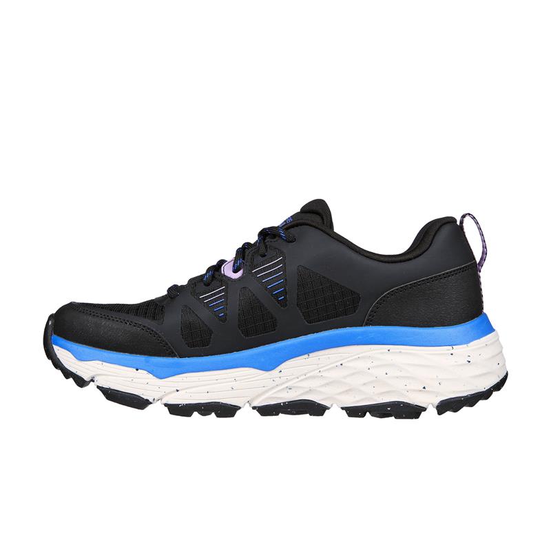 MAX CUSHION ELITE TRAIL Running Shoes for Men - Lightweight & Breathable Black/Blue Trail Runners - Perfect for Hiking, Jogging & Outdoor Adventures