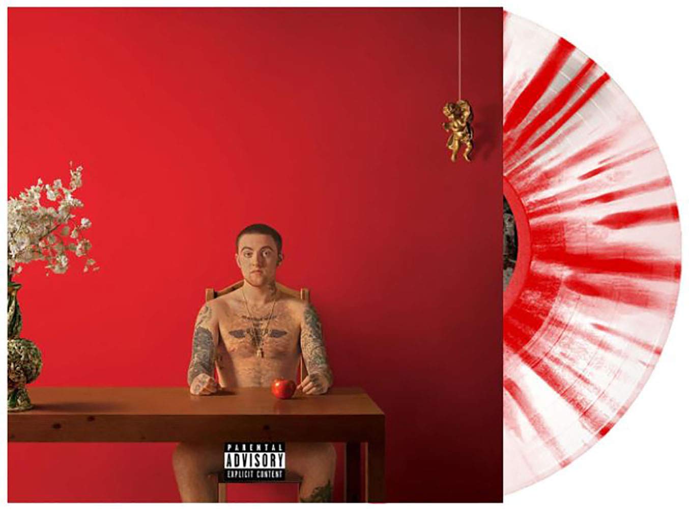 Watching Movies with the Sound Off - Exclusive Limited Edition Clear & Red Splatter Colored 2x Vinyl LP #/3000 (Explicit Lyrics) - Perfect for Vinyl Collectors & Music Enthusiasts