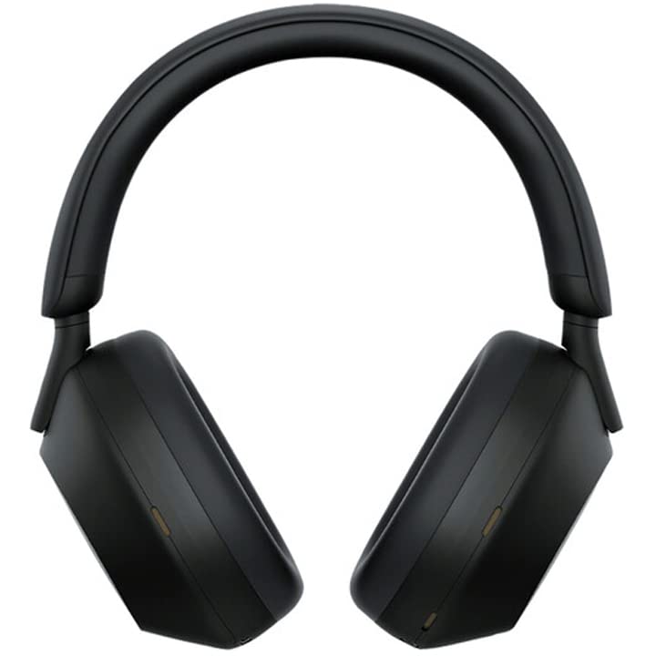 Sony WH-1000XM5 Wireless Noise Cancelling Over-Ear Headphones with Premium Case - Black (Renewed) | Perfect for Travel, Work & Music Lovers