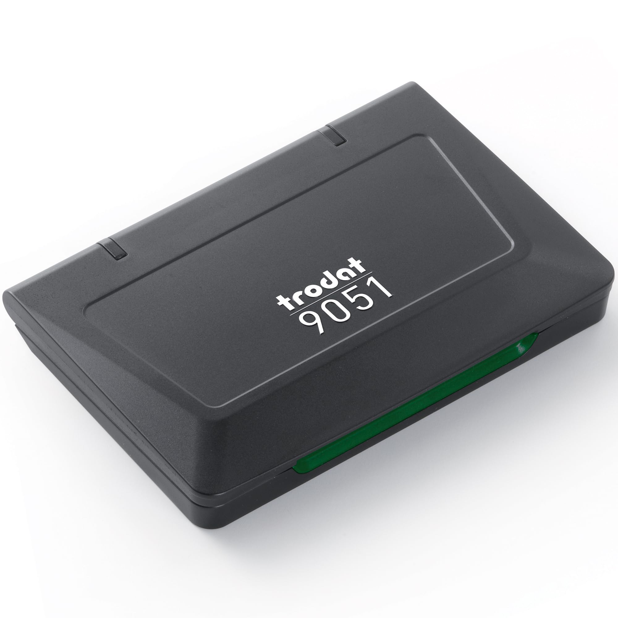 Trodat 9051 Green Ink Pad for Business Stamps - Self-Inking Stamp Refill, High-Quality Dye Ink, Long-Lasting - Perfect for Office, Legal Documents & Notary Use