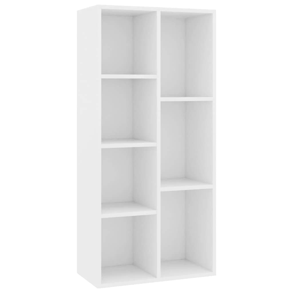 vidaXL 5-Shelf Bookcase, Engineered Wood Book Cabinet for Home & Office, Storage Organizer for Books, Toys & Decor, Multiple Colors - Perfect for Living Room, Bedroom & Study Spaces