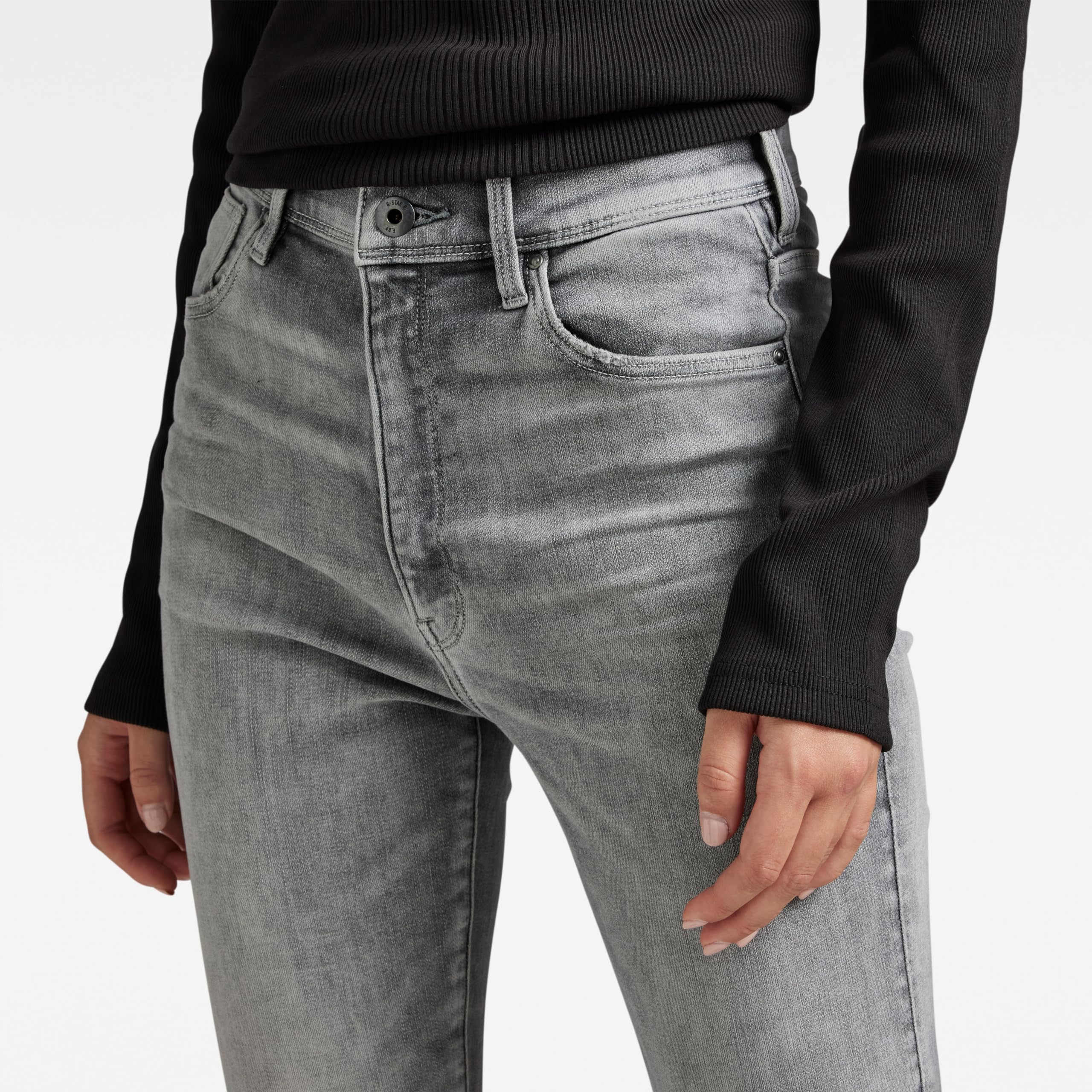 G-Star Raw Women's Kafey Ultra High Rise Skinny Fit Jeans - Stretch Denim Pants for Casual Wear & Night Out | Slimming Comfortable Fashion Jeans for Everyday Style