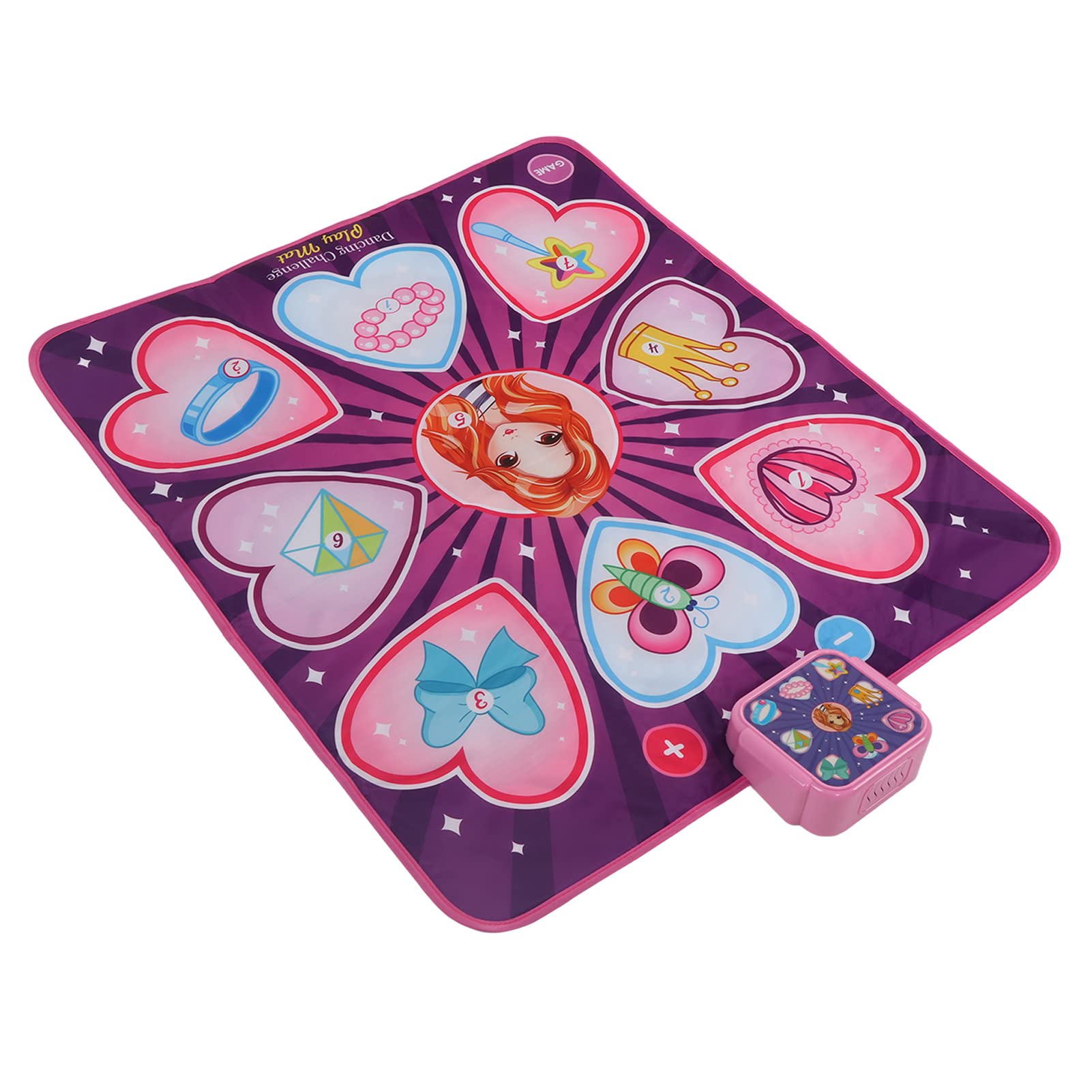 Naroote Electronic Dance Mat for Kids - Non-Slip Polyester Surface, Improves Coordination & Physical Exercise - Perfect for Outdoor Play, Birthday Parties & Family Game Nights