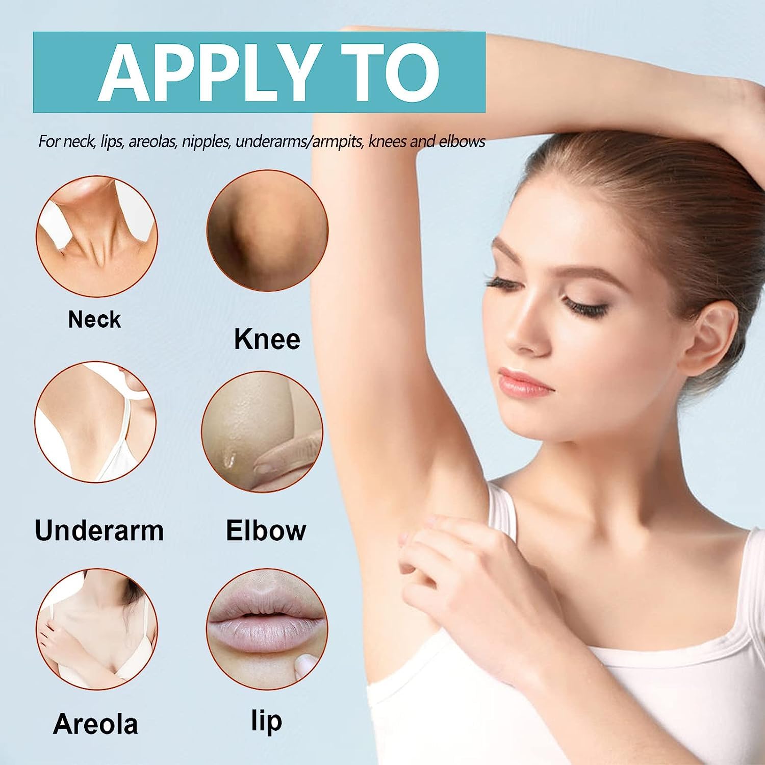 **Acanthosis Nigricans Treatment Cream - Nigrifree Repair & Hydrating Moisturizer for Dark Skin Patches (50g x 2) - Ideal for Neck, Armpits & Body Care**