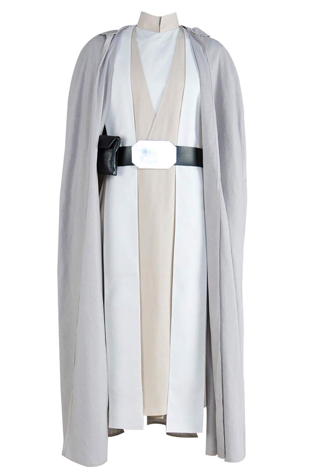 Luke Skywalker Cosplay Costume - Premium Jedi Robe & Tunic Outfit for Halloween, Comic Con & Star Wars Themed Parties