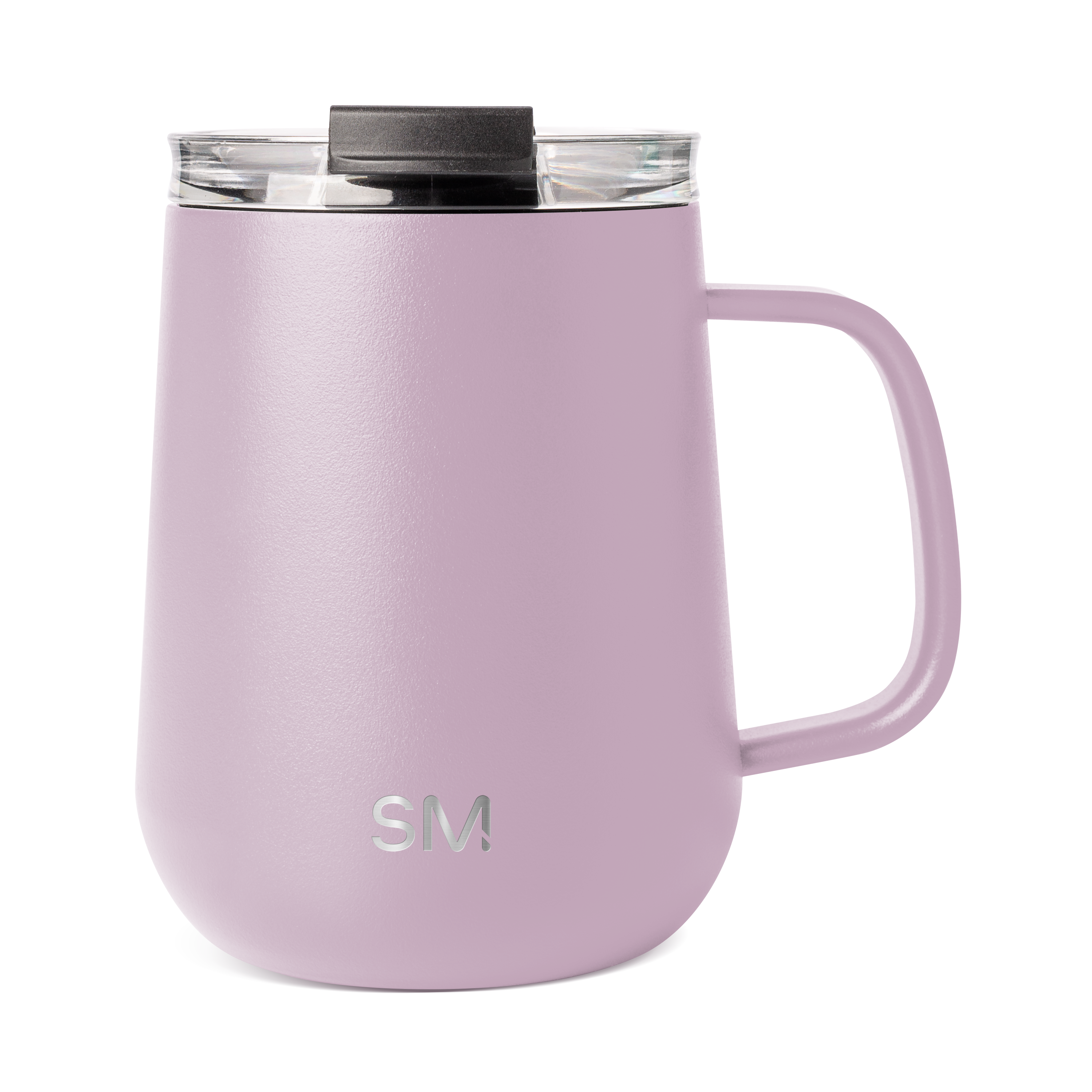 Premium 12 oz Voyager Coffee Mug with Handle - Insulated Travel Mug for Hot & Cold Drinks - Perfect for Office, Commute, Camping & Outdoor Adventures