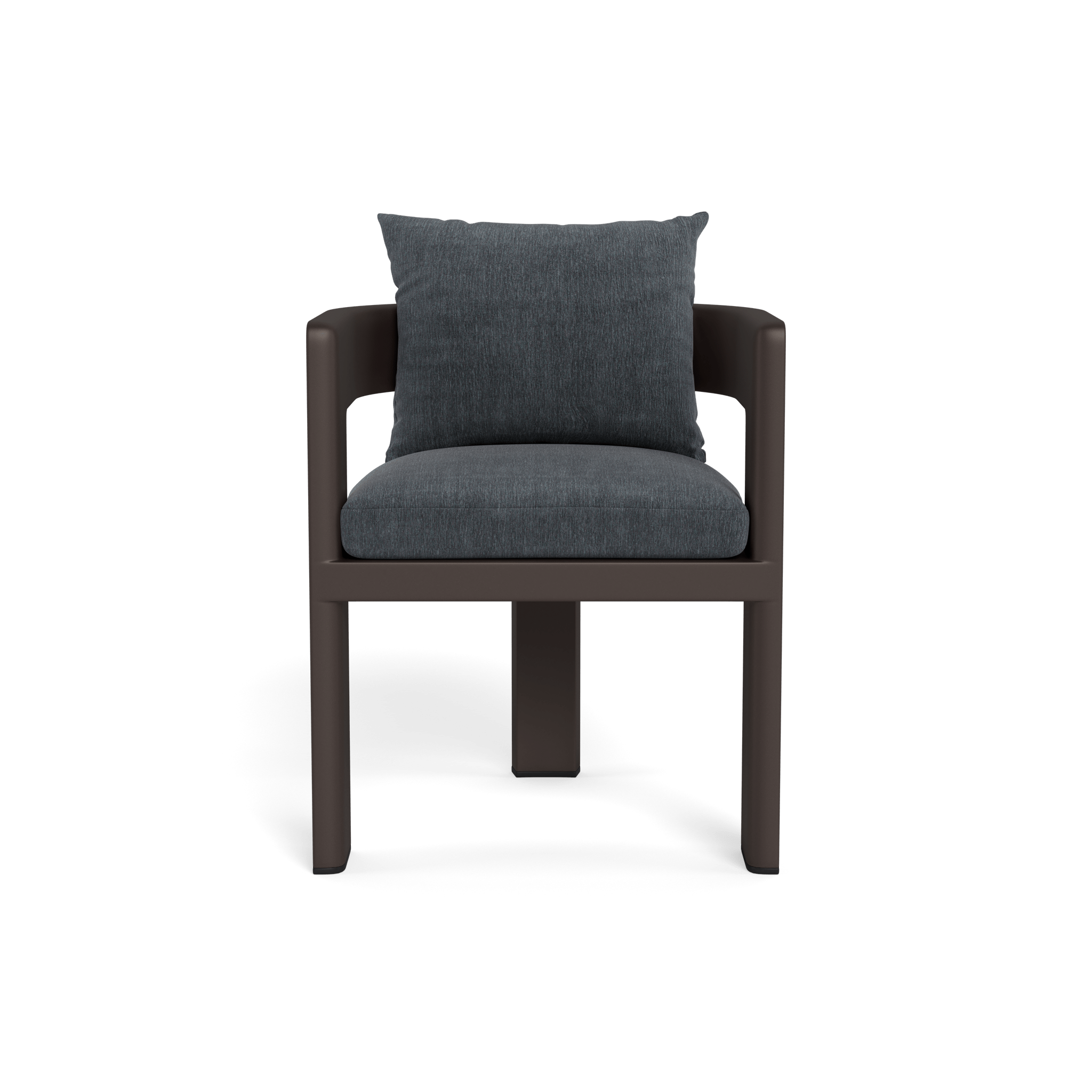Victoria Aluminum Dining Chair - Modern Outdoor Patio Furniture for Garden, Poolside & Restaurant Use