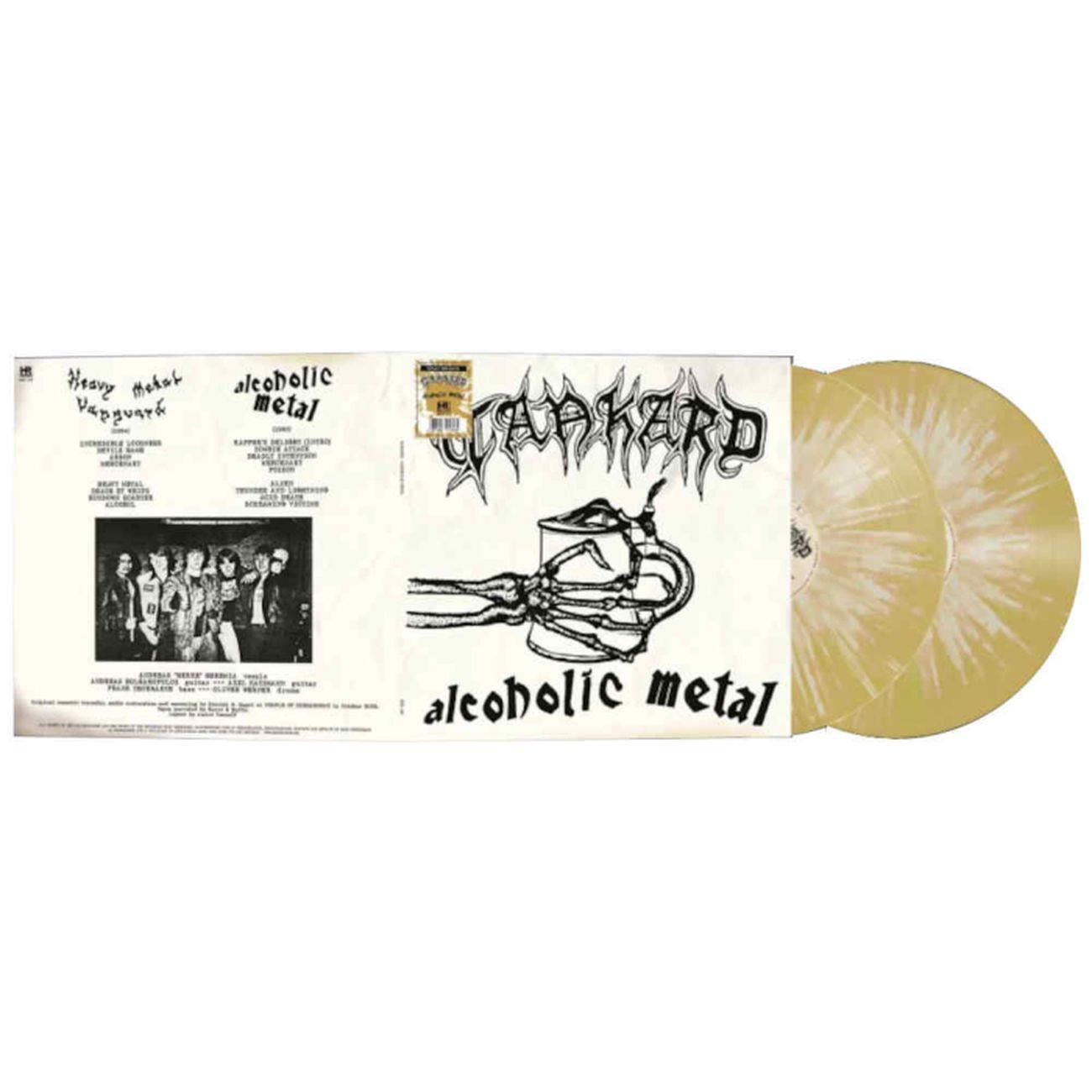 Alcoholic Metal Limited Edition Splatter Vinyl Record - Heavy Metal Music LP for Collectors & Audiophiles - Perfect for Vinyl Collections, Music Rooms & Metalhead Gifts