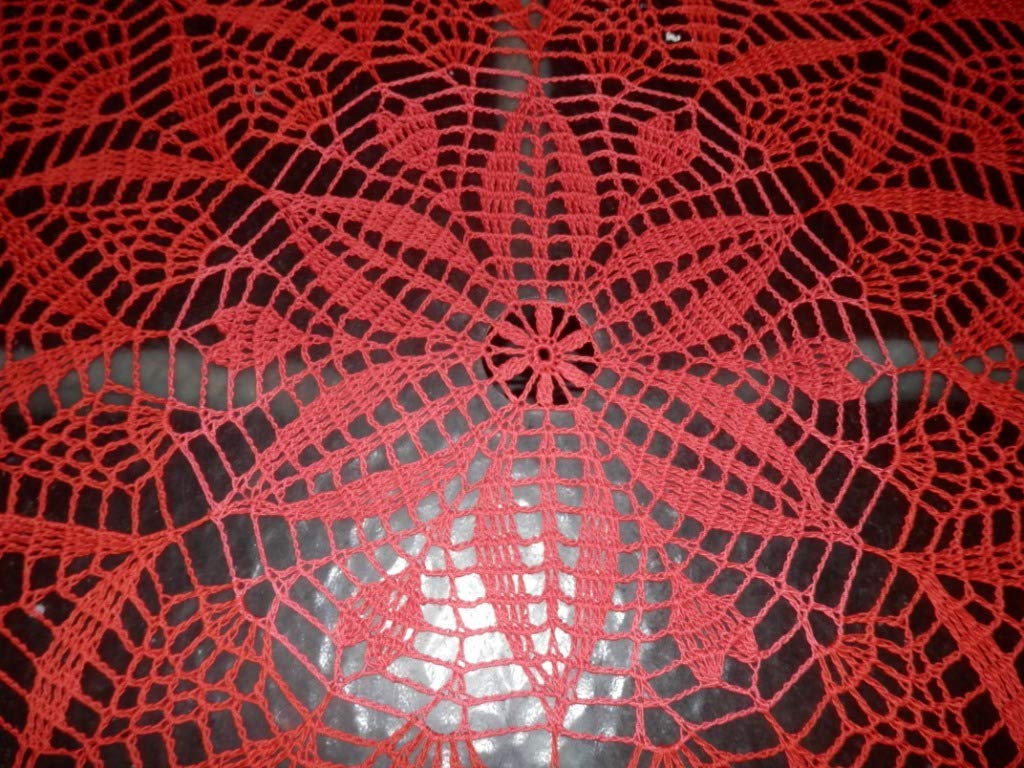 Handmade Crochet Tablecloth Doily - 41