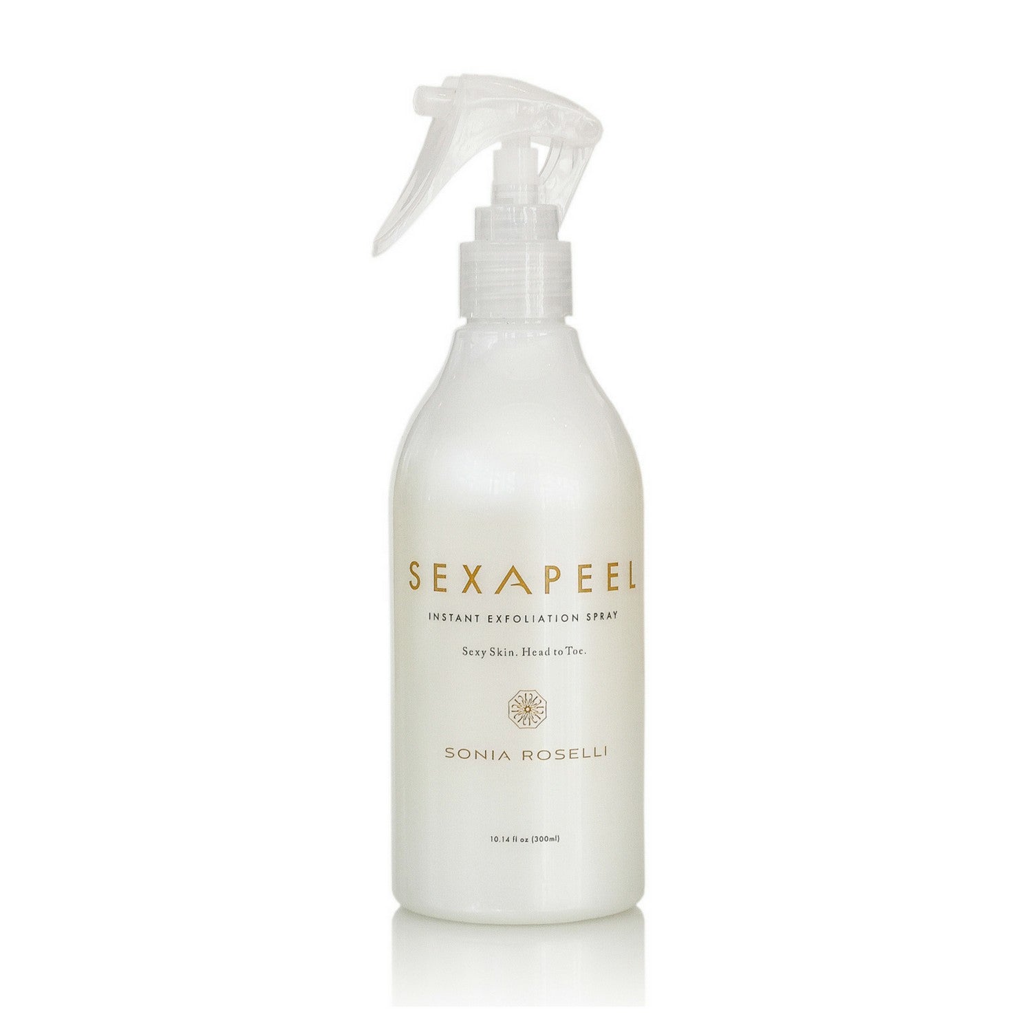 Sonia Roselli sexApeel™ Instant Exfoliation Spray - Gentle Facial Exfoliator for Smooth Skin | Perfect for Daily Skincare Routine & Pre-Makeup Prep