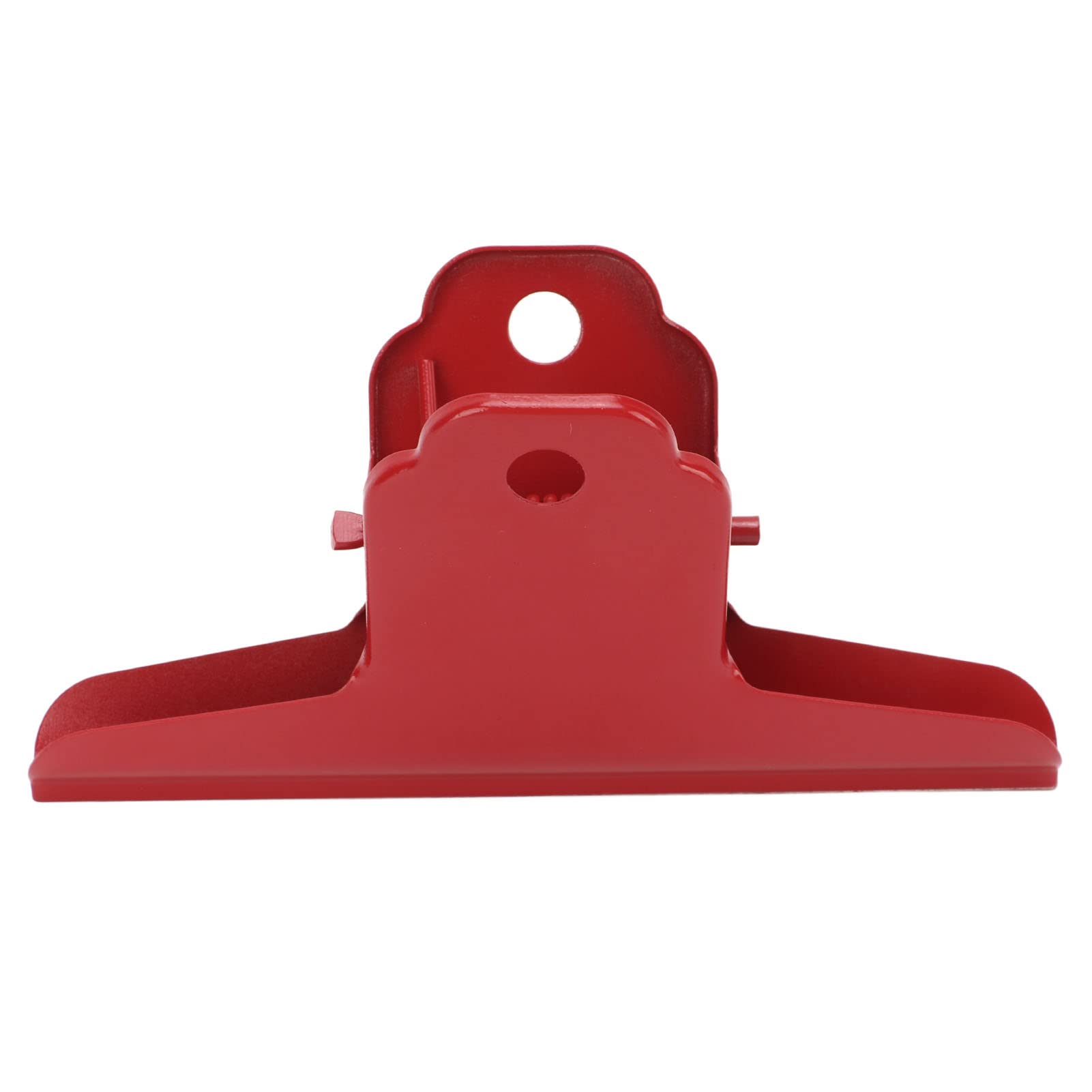 Metal Jumbo Binder Clips for Office & School Supplies - Heavy Duty Paper Clamps, File Holders for Documents, Photos & Pictures - Perfect for Home, Office & Classroom Organization (Red)