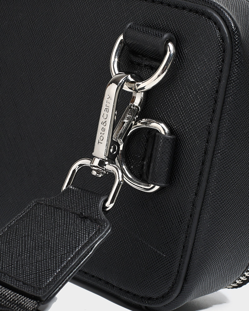 Bodega Belt Bag in Black - Stylish and Functional Waist Pack for Travel, Hiking, and Everyday Use