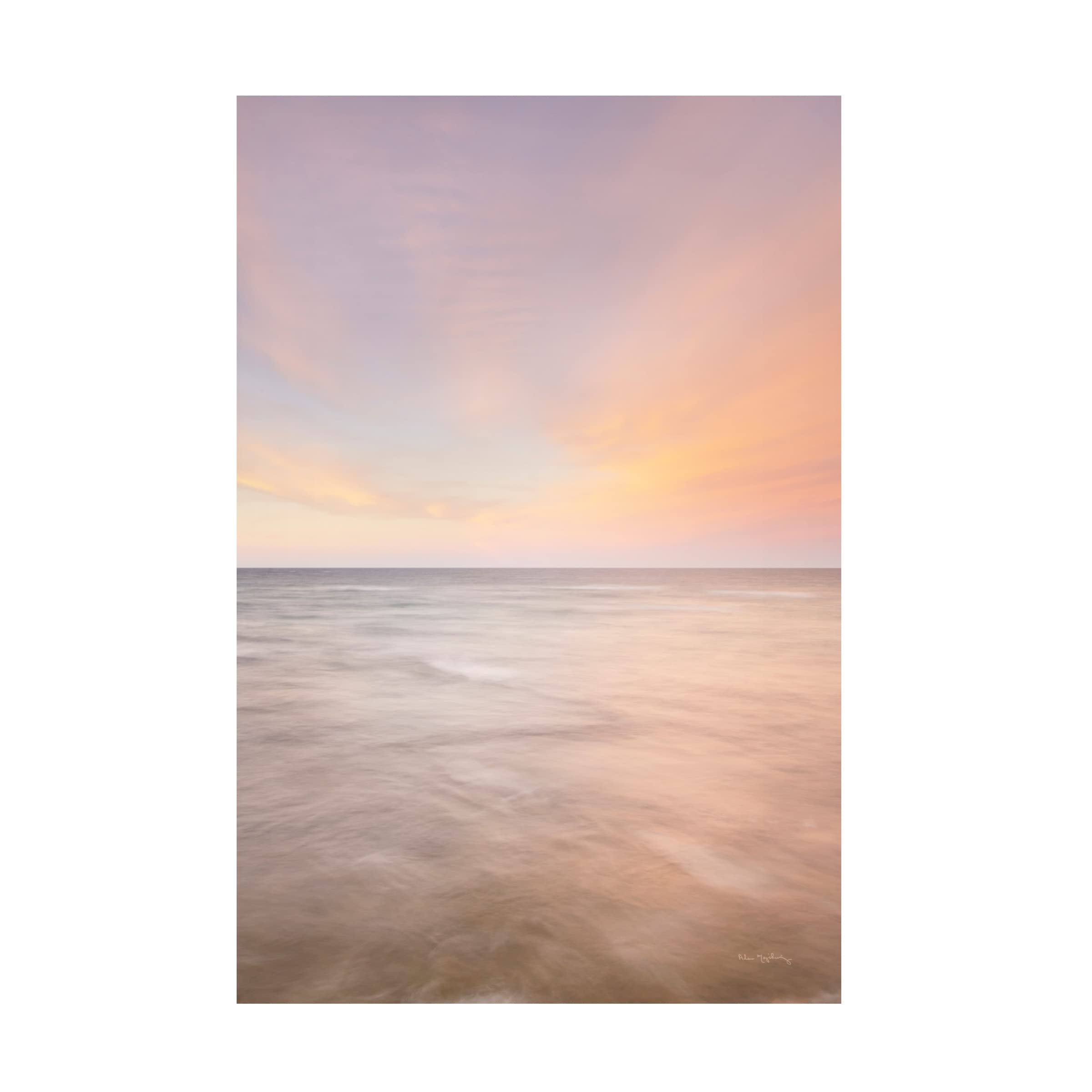 Alan Majchrowicz 'Lake Superior Clouds III' Canvas Wall Art Print - Stunning Landscape Painting for Living Room, Bedroom & Office Decor - Premium Trademark Fine Art Collection