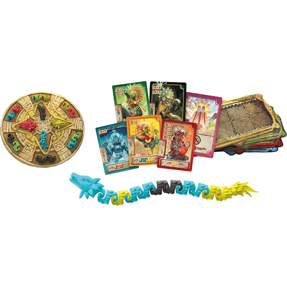 Coatl Aztec Strategy Board Game by Synapses Games - Ancient Civilization Tabletop Game for Adults & Families - Perfect for Game Nights & Strategy Enthusiasts