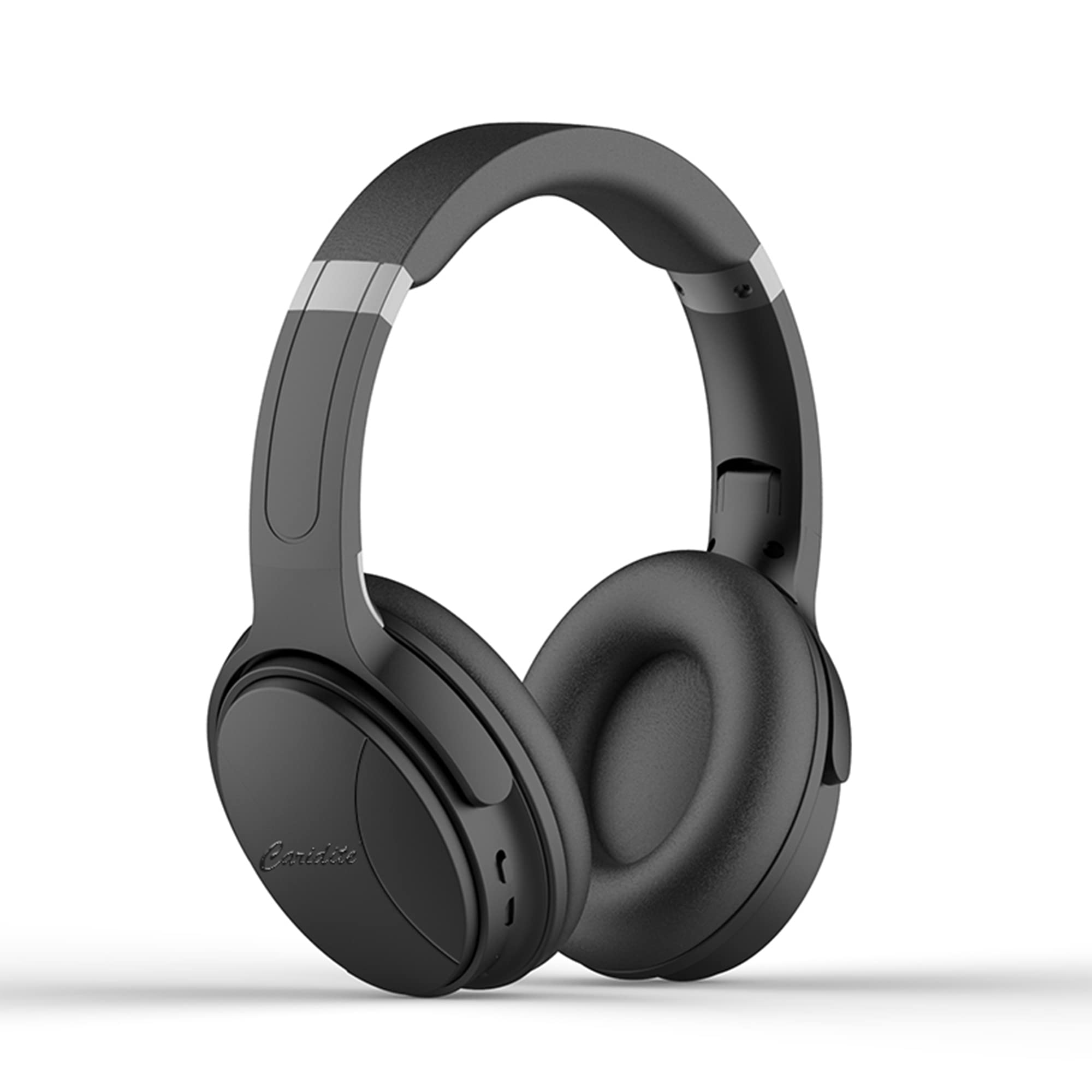 BEHATina Wireless Bluetooth Noise Cancelling Headphones with Microphone, Hi-Fi Stereo Bass Over-Ear Headset for Music, Travel, Work & Gaming - Perfect Holiday Gift (Black)