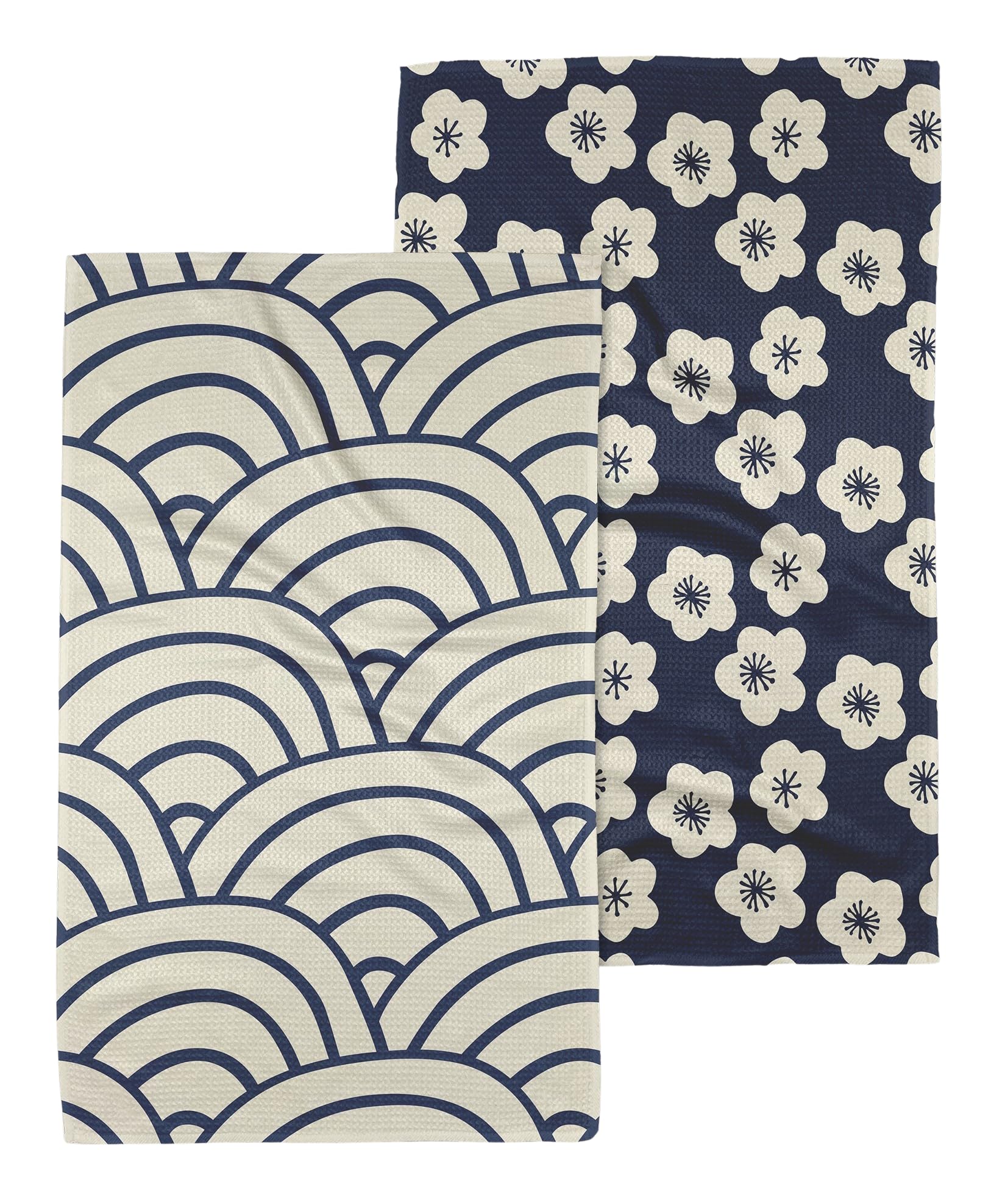 Premium Quick Dry Microfiber Kitchen Tea Towels - 18
