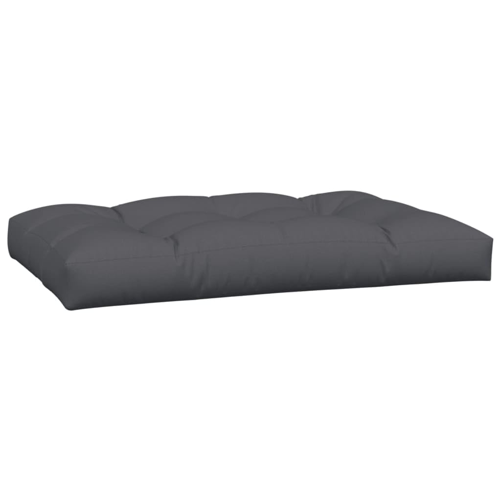 vidaXL 3-Piece Water Repellent Outdoor Chair Cushion Set - Durable Patio Furniture Seat Cushions for Garden, Deck & Poolside (Anthracite Fabric) | Perfect for Lounging, Entertaining & Outdoor Relaxation