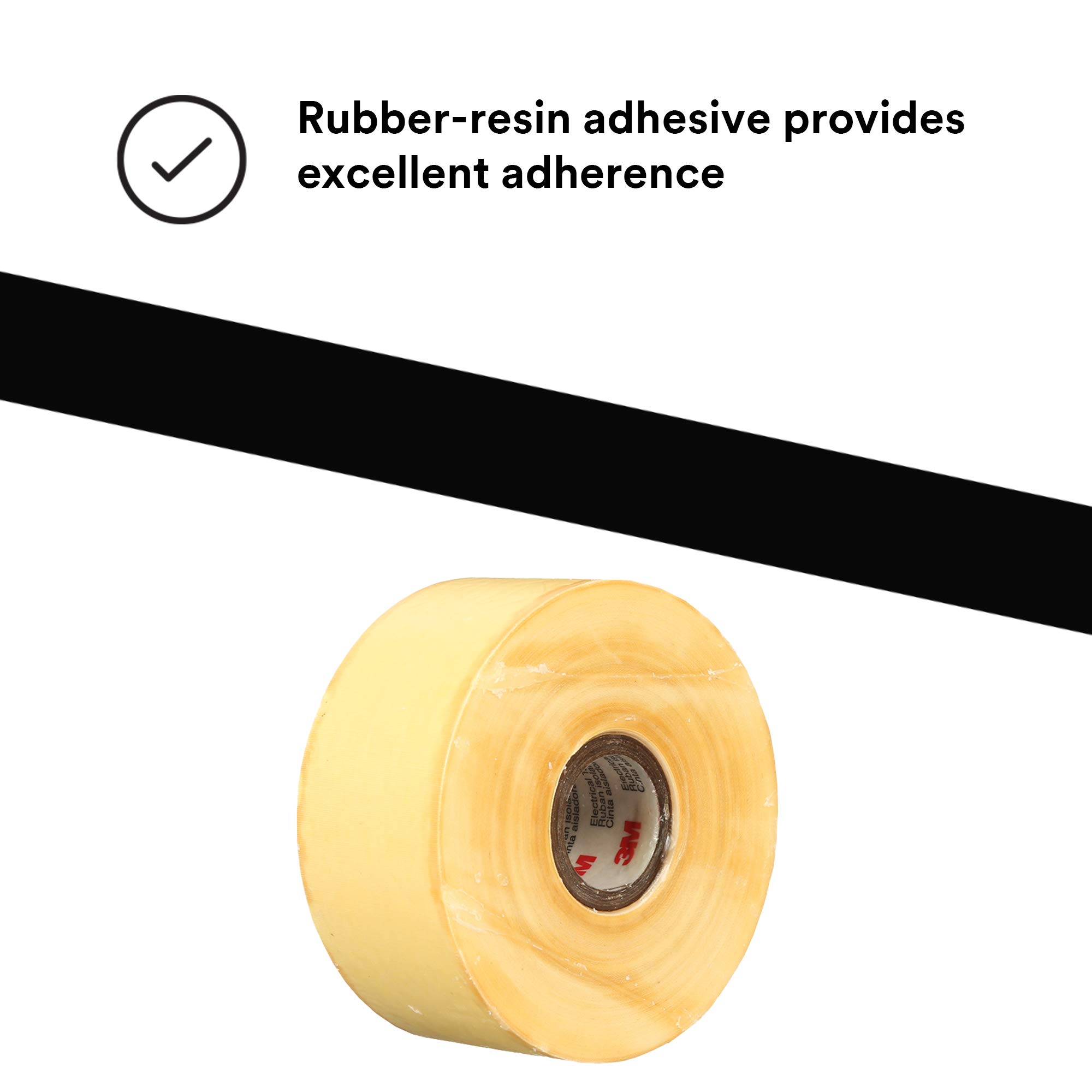 3M Varnished Cambric Tape 2510 - 1.5 Inch x 36 Yard (108 Feet) Yellow Electrical Insulation Tape - High Temperature Resistant, Moisture Proof for Motors, Transformers & Electrical Wiring Repair
