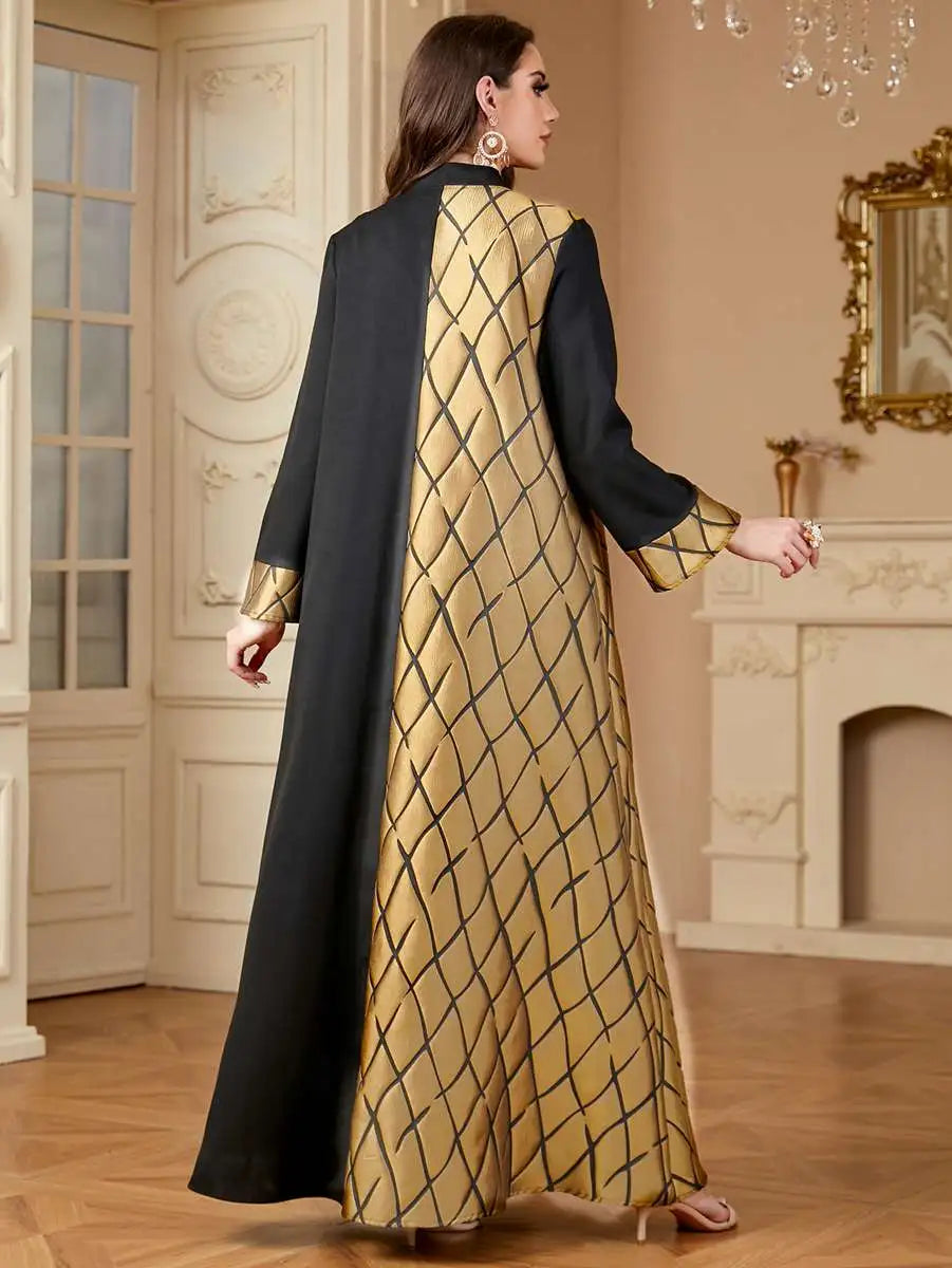 Elegant Embroidery Eid Caftan Dress for Women - Traditional Moroccan Kaftan #244148 | Perfect for Eid Celebrations, Weddings & Special Occasions