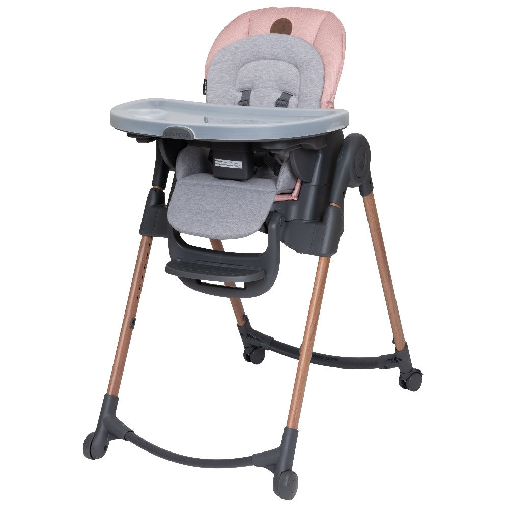 Maxi Cosi Minla 6-in-1 Adjustable Baby High Chair for Feeding & Play - Convertible Infant to Toddler Dining Seat with Multiple Recline Positions - Perfect for Home, Restaurant & Travel Use