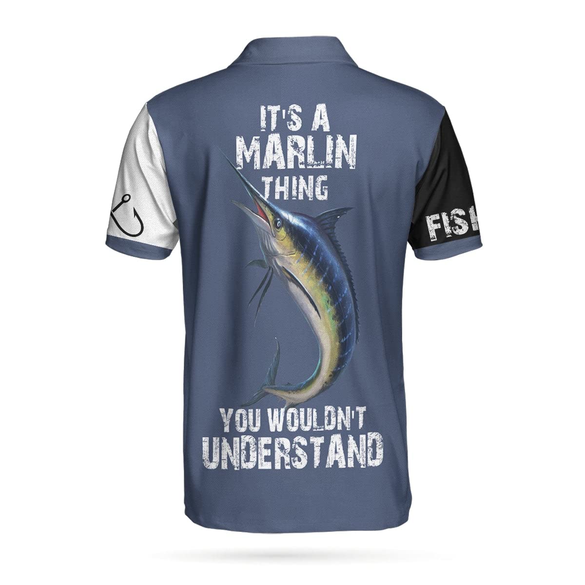 HYPERFAVOR Men's Cool Fishing Shirts - Breathable UPF 50+ Collared Fishing Polo Shirts, Short Sleeve Quick-Dry Set of 2 - Perfect for Summer Fishing, Boating & Outdoor Activities