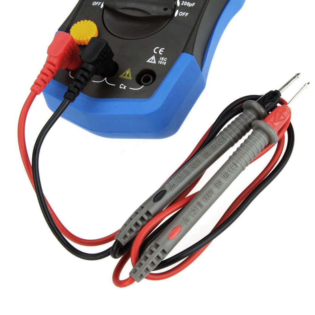 Digital Capacitance Meter - Handheld Capacitor Tester with Auto-Ranging, LCD Display for Electronics Repair, DIY Projects & Circuit Testing | Perfect for Technicians, Hobbyists & Electrical Engineers