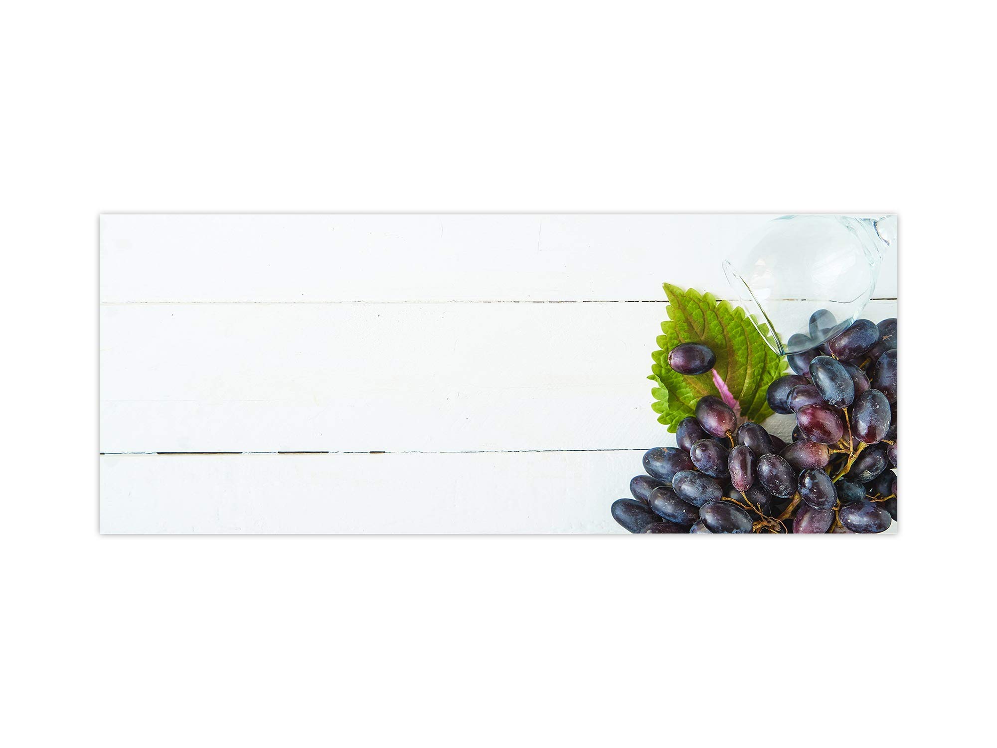Stylish Glass Backsplash - Wine Series BBS12 Photo Glass Upstand | Elegant Kitchen Wall Protection for Wine Bars & Modern Homes
