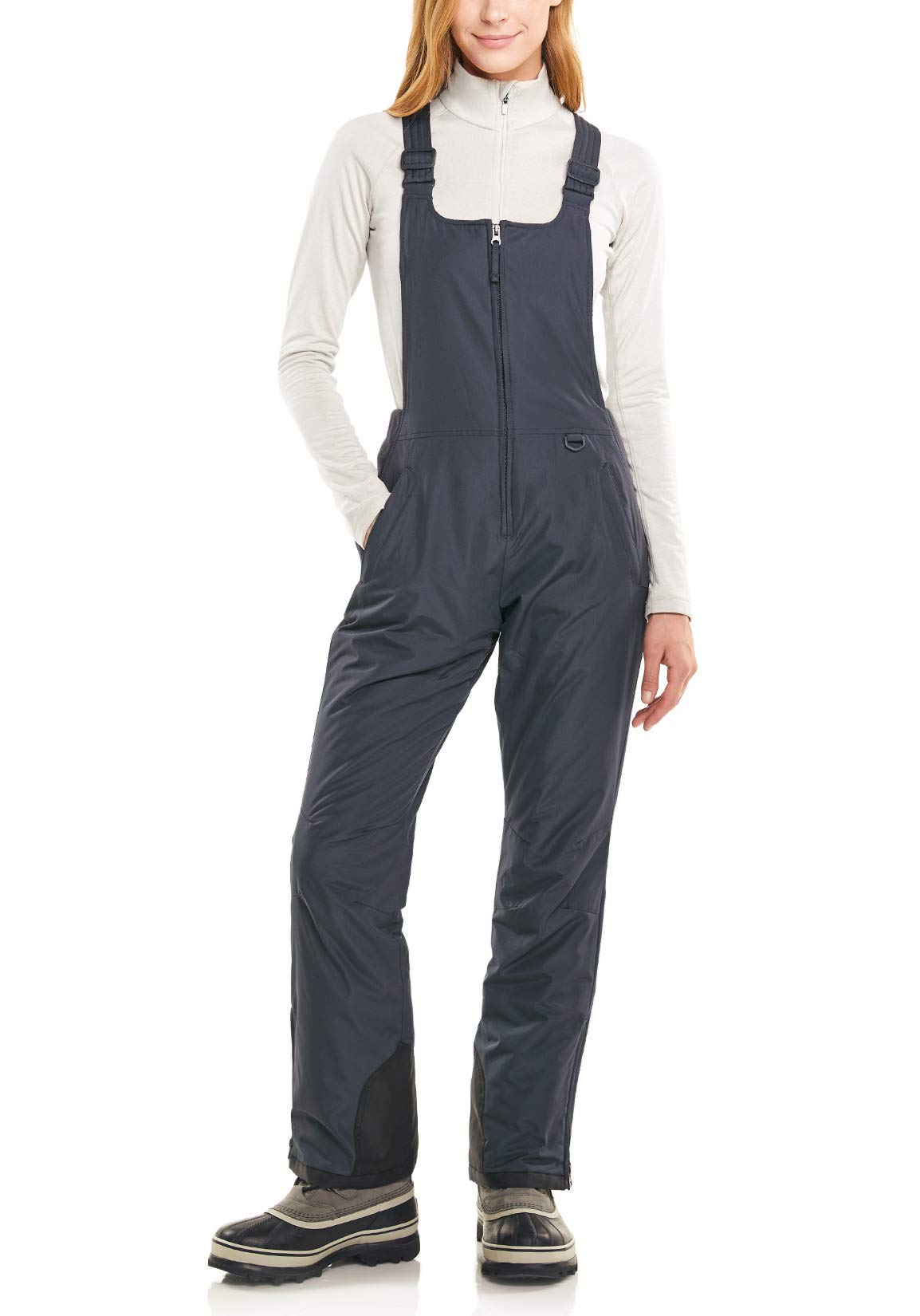 TSLA Women's Waterproof Insulated Snow Bibs - Winter Snowboard Overalls & Ski Pants with Ripstop Fabric for Cold Weather (Perfect for Skiing, Snowboarding & Winter Outdoor Activities)