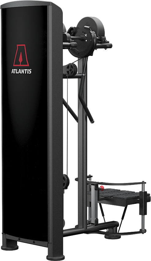 ATLANTIS Standing Lateral Raise Machine for Shoulder Workout - Gym Strength Training Equipment for Deltoid Muscles - Perfect for Home & Commercial Use