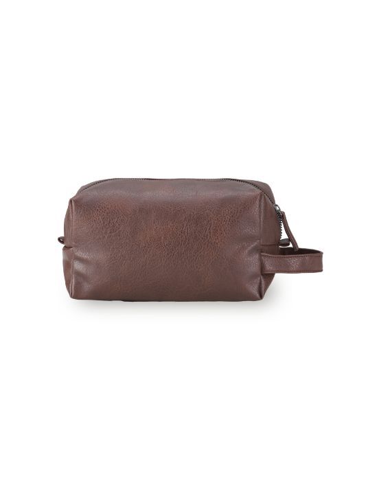 Tosca VG018 Vegan Leather Wetpack - Chocolate Brown Waterproof Crossbody Bag for Women | Perfect for Travel, Work & Everyday Use