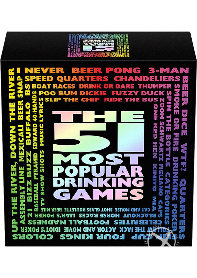 51 Best Drinking Games for Parties - Fun & Popular Drinking Game Ideas for Adults & Friends - Perfect for College Parties, Bachelor/Bachelorette Nights & Social Gatherings