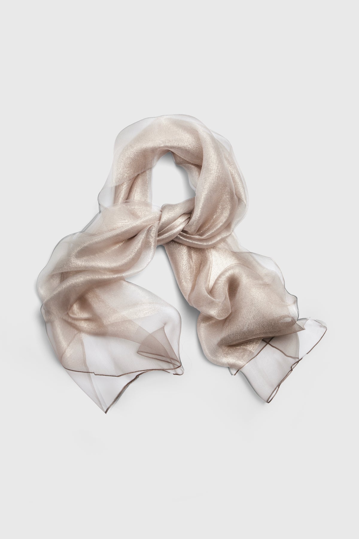 Luxury Silk Scarf for Women - Elegant Glimmer & Shine - Perfect for Parties, Weddings & Special Occasions