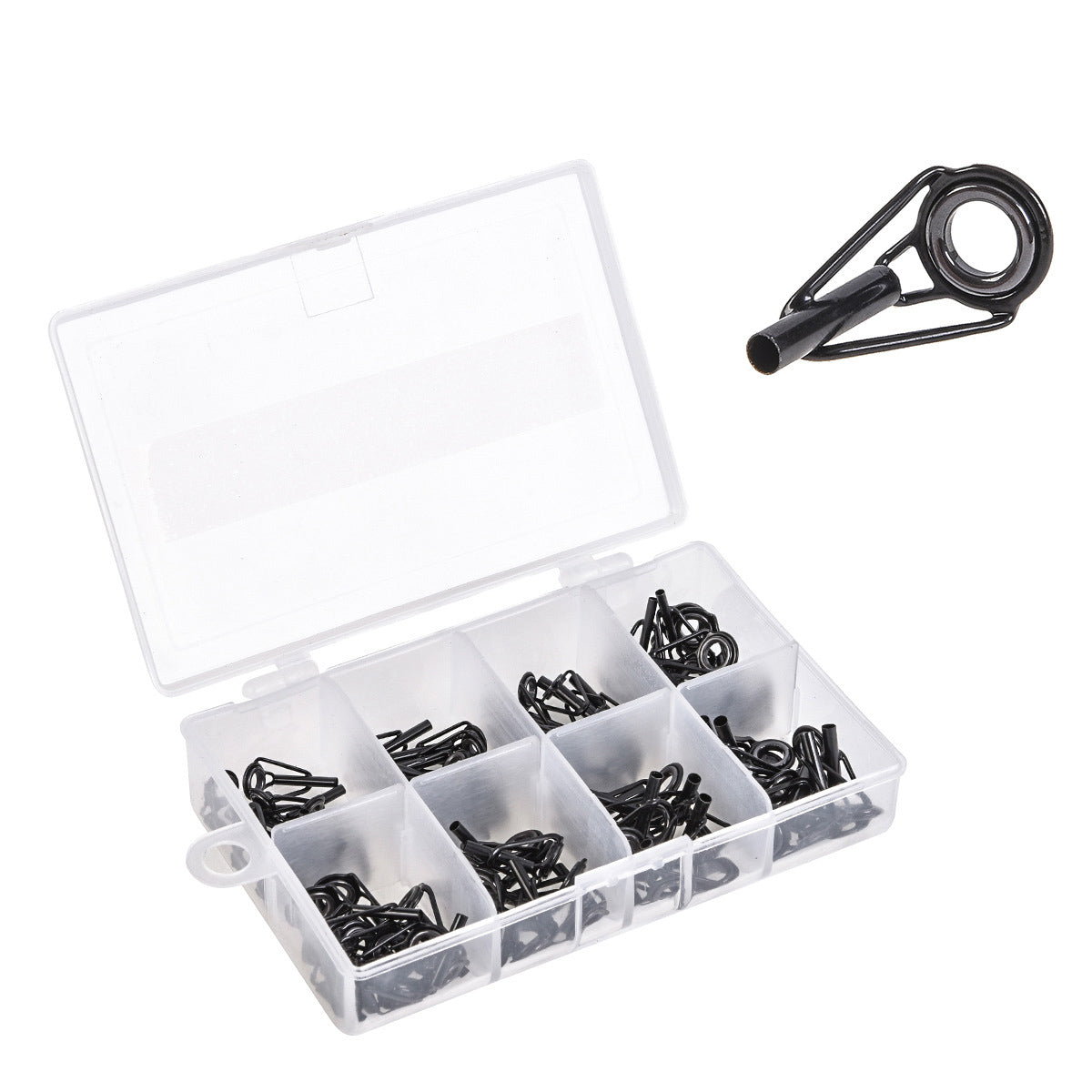 Black sea rod guide ring 80pcs
