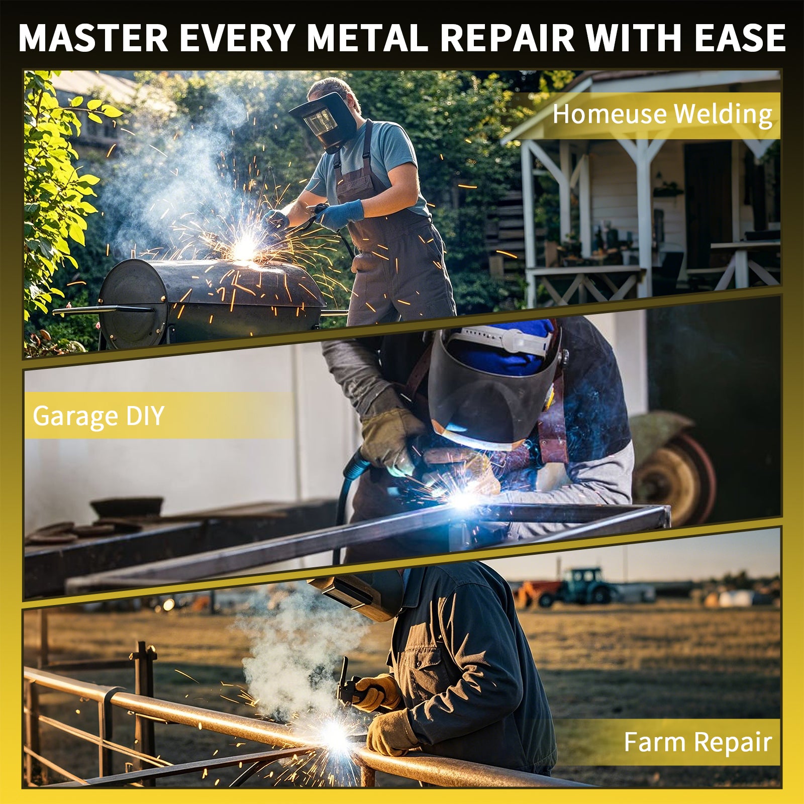 Upgraded SD 4050Pro (2024) 10-in-1 Aluminum Welder & Cutter - Professional Metal Welding & Cutting Tool for DIY, Automotive Repair & Metal Fabrication - Australia SSimder