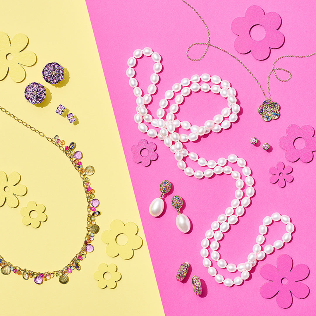 Pink Sapphire Mini Dot Earrings – Dainty Stud Earrings for Women, Perfect for Everyday Wear, Gifts & Special Occasions
