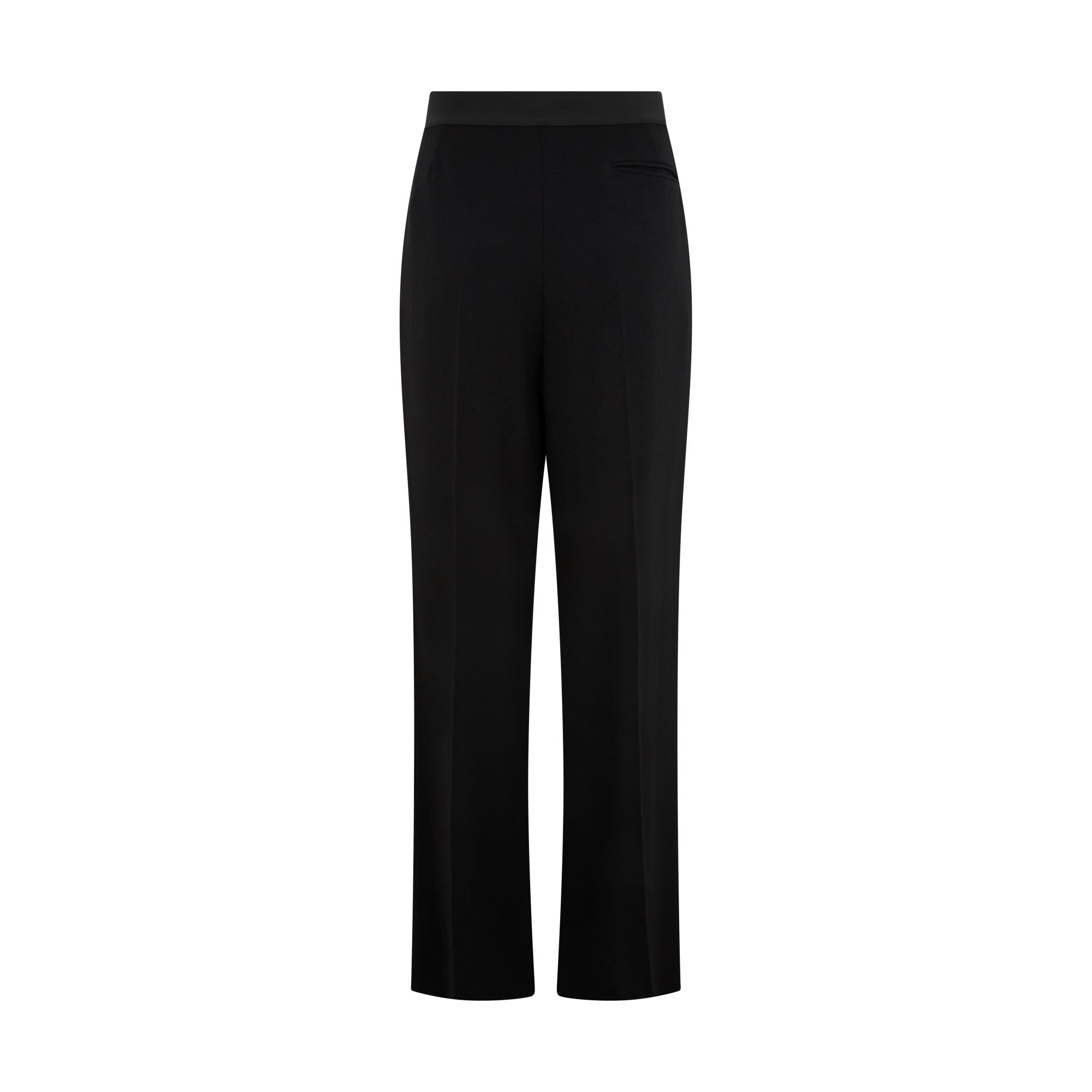 Lexi Tailored Wool Crepe Pants for Women - High Waist Office Pants, Professional Work Trousers for Business & Formal Occasions