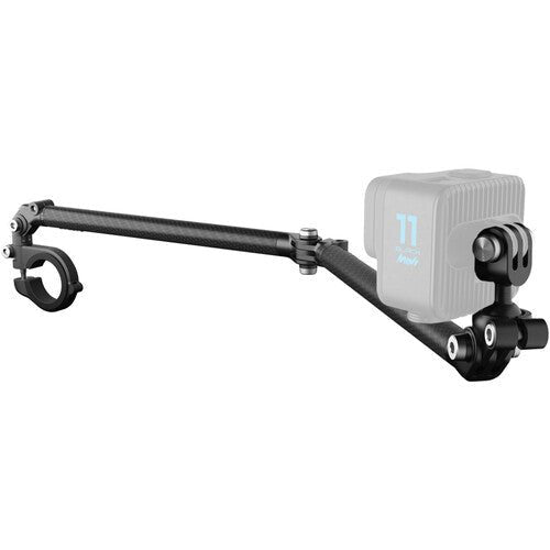 GoPro Boom and Bar Mount - Adjustable Extension Pole for Biking, Surfing & Action Sports - Compatible with GoPro Hero 12/11/10/9/8/7/6/5/4/3+ Cameras - Perfect for Vlogging, Cycling & Outdoor Adventures