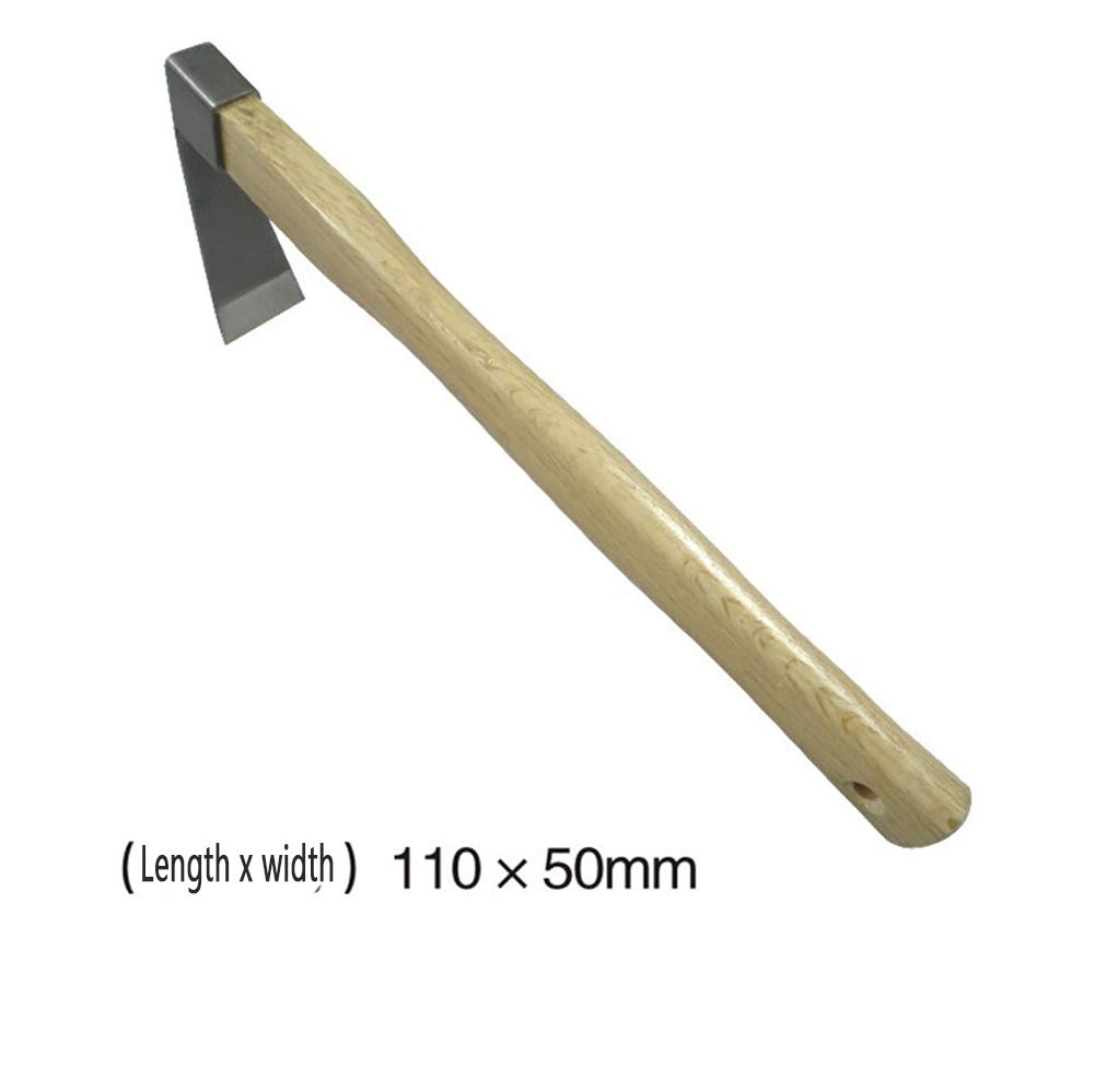 Premium Forged Steel Garden Hoe - Heavy Duty Digging Tool for Weeding, Cultivating & Soil Aeration - Perfect for Vegetable Gardens, Flower Beds & Landscaping Projects