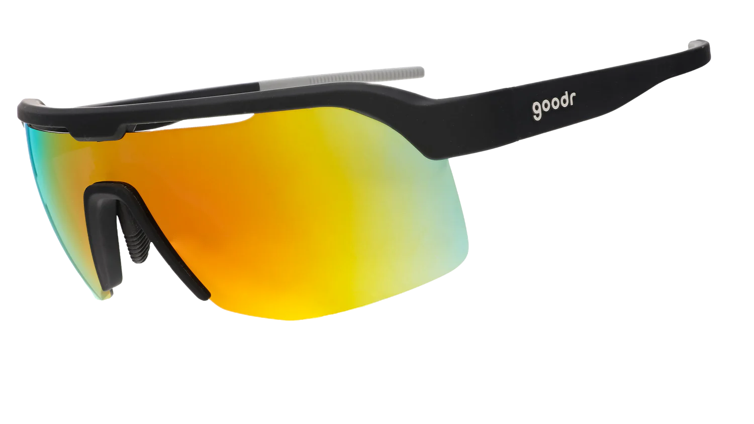 Goodr Bolt GS Polarized Sunglasses for Men & Women - UV Protection, Lightweight & Comfortable - Perfect for Running, Cycling & Outdoor Sports