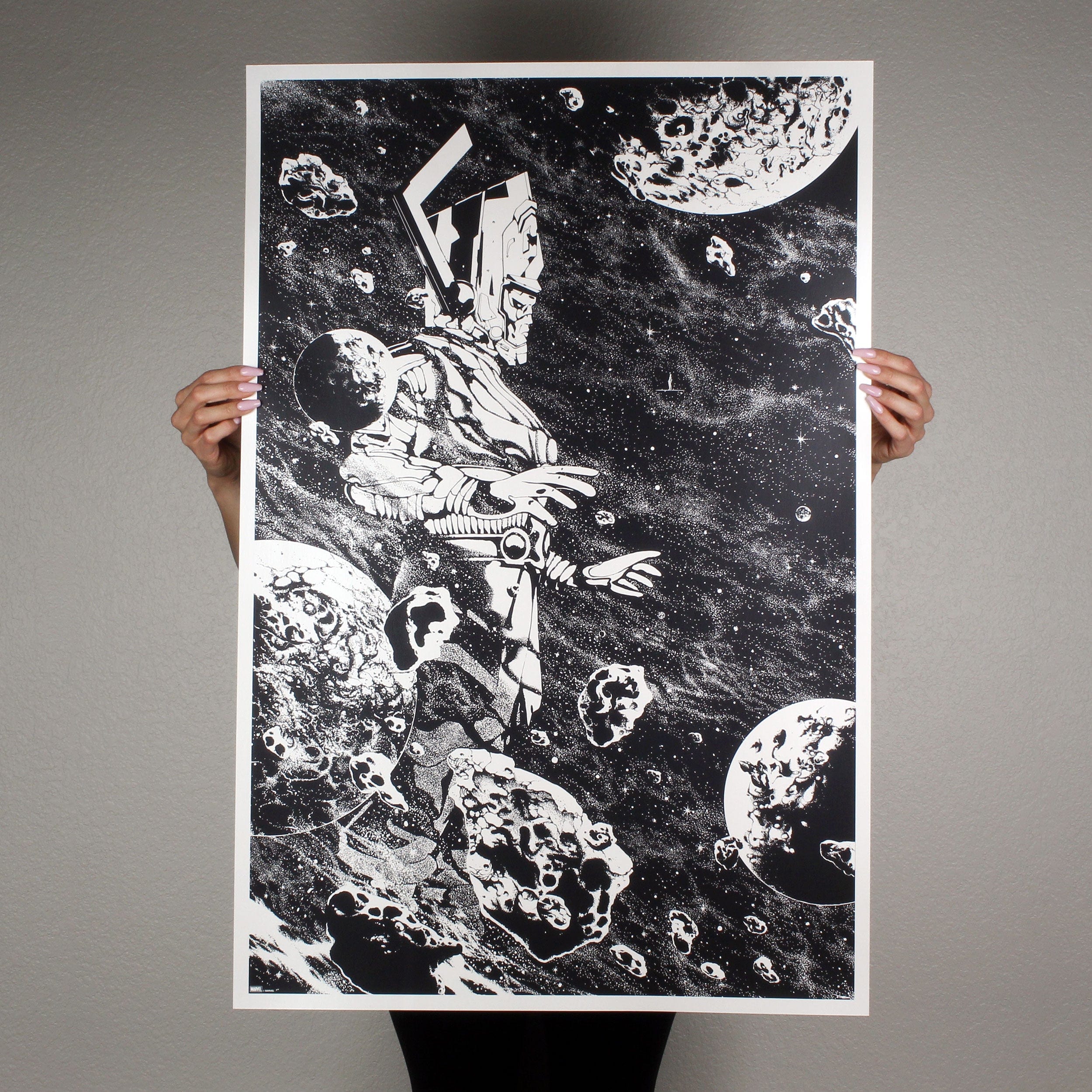 Galactus Variant Screen Printed Poster - Marvel Comics Wall Art for Home, Office & Gifts | Collectible Superhero Decor