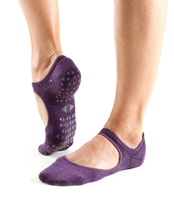 Tavi Noir Chey Grip Socks - Non-Slip Yoga Socks for Women, Pilates, Barre & Workout - Breathable & Comfortable Anti-Skid Socks for Home, Studio & Gym Use