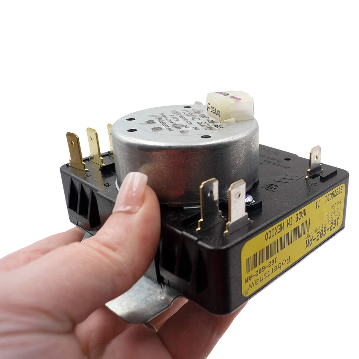 W10185992 Dryer Timer Replacement 115VAC 60Hz - Compatible with [Brand/Model] - Perfect for Laundry Room Repairs & Appliance Maintenance